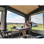 Telta estate awning inside